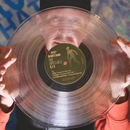 12-inch ‘Invisible’ Crystal Clear VINYL RECORD: 6-Track EP 